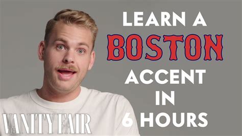 how to speak with a boston accent