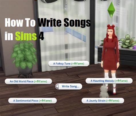 how to speed up writing songs sims 4