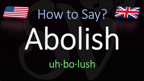 how to spell abolished