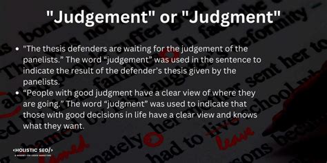 how to spell judgement correctly
