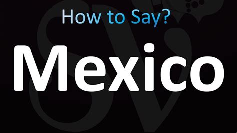 How To Spell Mexican