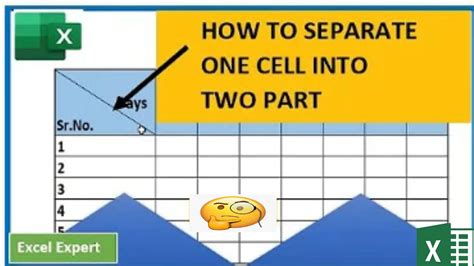 how to split a cell into two rows in excel office 365
