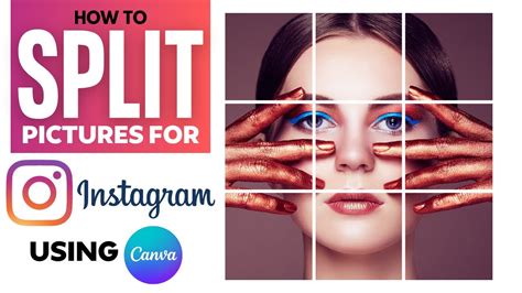 how to split image in canva