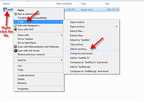 How To Split Large File Using 7-Zip