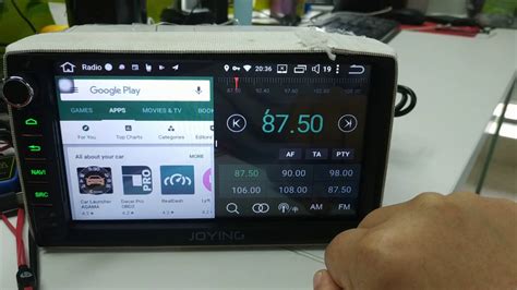 how to split screen on joying android head unit