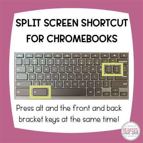 how to split screen on windows 10 keyboard shortcut