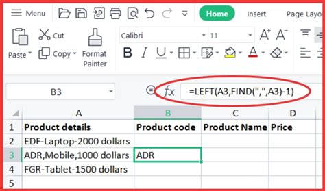 how to split special characters in excel