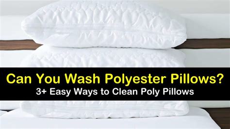 How To Spot Clean Polyester Throw Pillows