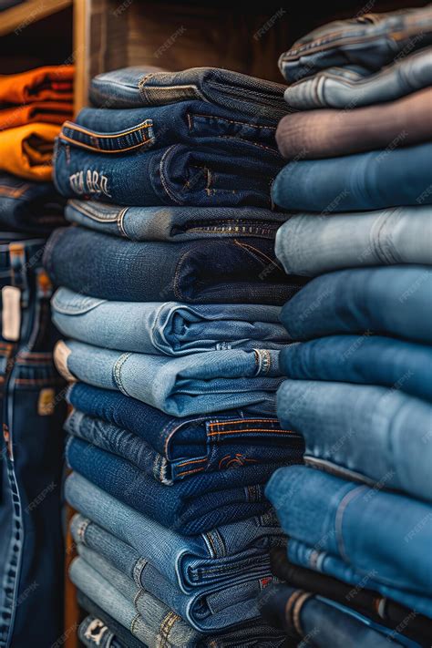 How To Stack Jeans On A Shelf