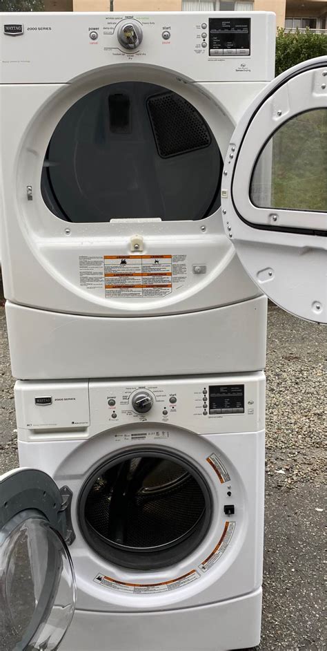 How To Stack Maytag Front Load Washer And Dryer