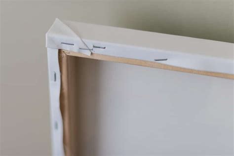 How To Staple A Canvas