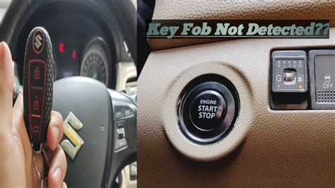 how to start a car with push button start without key fob