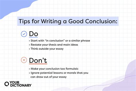how to start a conclusion paragraph examples