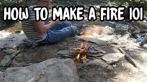 How To Start A Fire Without Gas