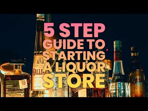 how to start a liquor store business