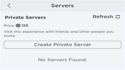 how to start a new server on roblox