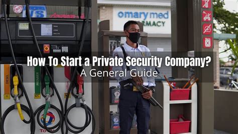 how to start a private security company