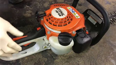 how to start a stihl trimmer