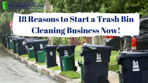 how to start a trash bin cleaning business