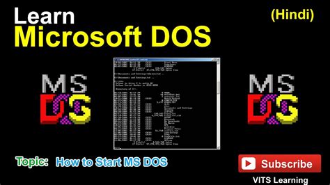 How To Start Ms Dos In Computer