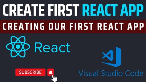 how to start react app in vs code