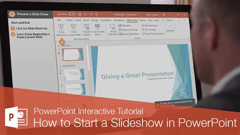 how to start slideshow in powerpoint
