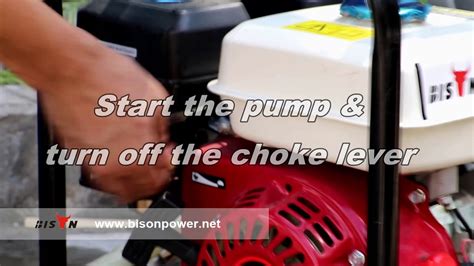 How To Start Water Pump