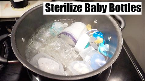 How To Sterilize Bottles In Home