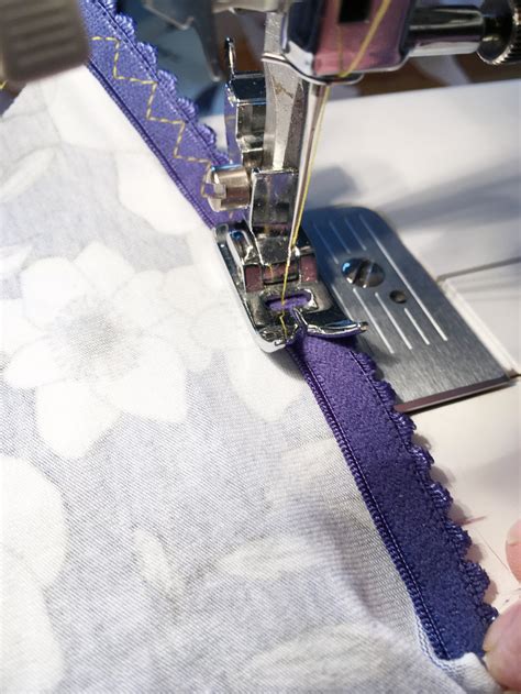 How To Stitch Elastic On Fabric