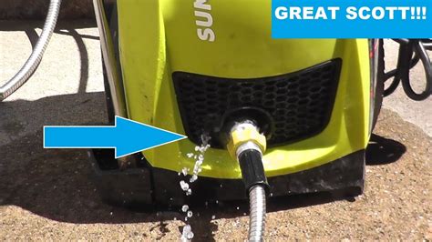 How To Stop A Pressure Washer From Leaking