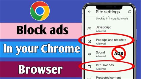 how to stop ads in chrome browser
