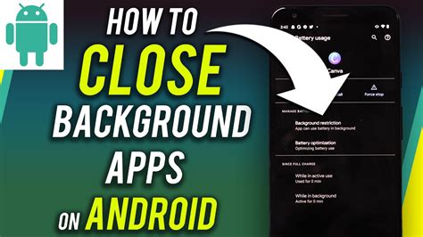 how to stop all background apps on android