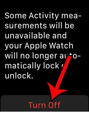 how to stop apple watch from requiring passcode