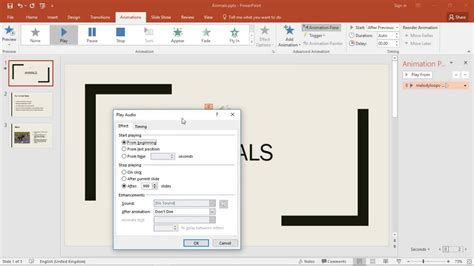 how to stop audio on a certain slide in google slides
