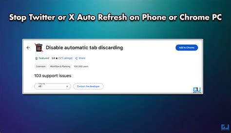 How To Stop Auto Refresh On Twitter App