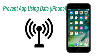 how to stop background apps from using data on iphone