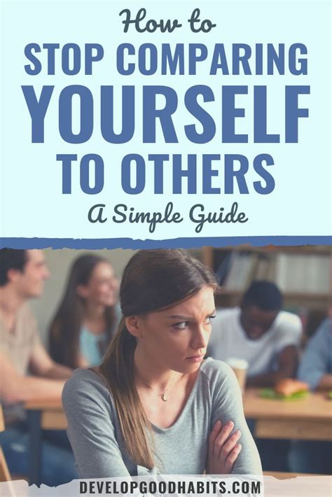 how to stop comparing yourself to others in a relationship