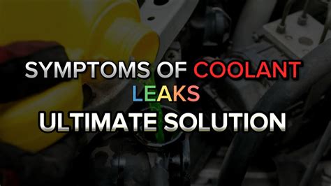 How To Stop Coolant From Leaking Into Engine