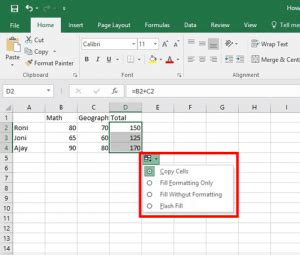 how to stop copying cells in excel