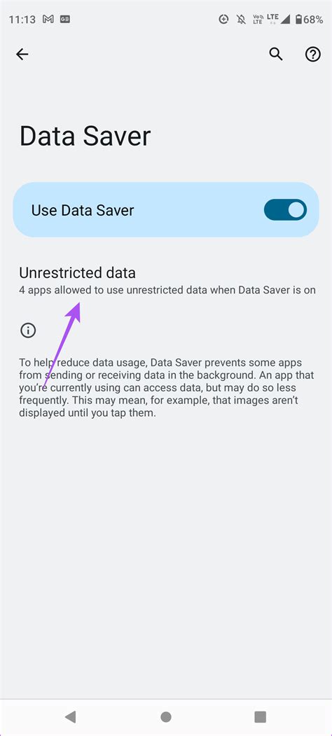 how to stop data usage on android phone