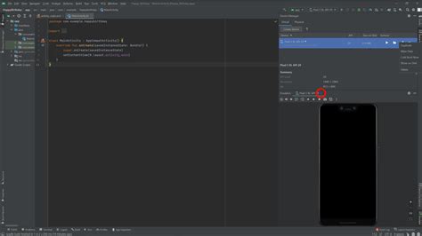 how to stop emulator in android studio