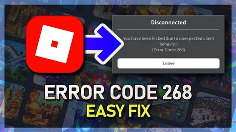 how to stop error code 268