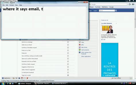 how to stop facebook messages from entering my email