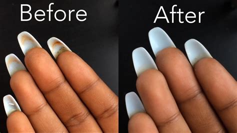 how to stop fake tan staining gel nails