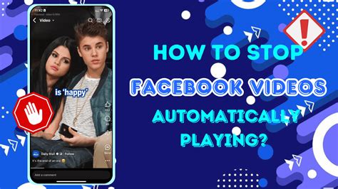 how to stop fb videos from automatically playing on iphone