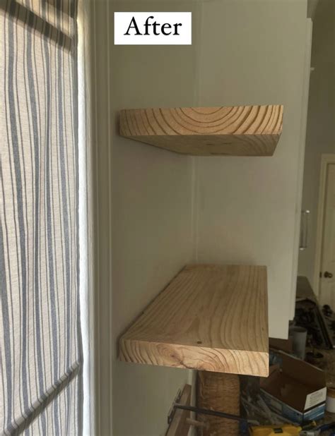 how to stop floating shelf drooping