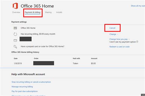 how to stop free trial for office 365