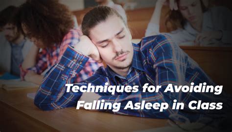 How To Stop From Falling Asleep In Class