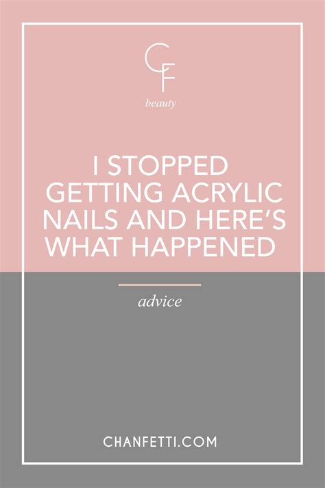 How To Stop Getting Acrylic Nails