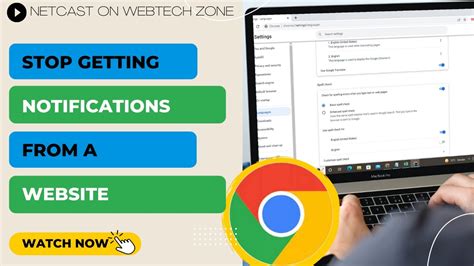 how to stop getting notifications from website